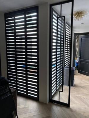 verduisterende shutters in woning